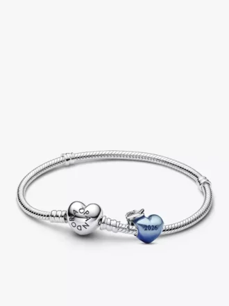 2026 Blaues Abschluss-Charm-Armband-Set, 2er-Set 2026 Blaues Abschluss-Charm-Armband-Set, 2er-Set