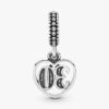30th Celebration Dangle Charm – Sterlingsilber