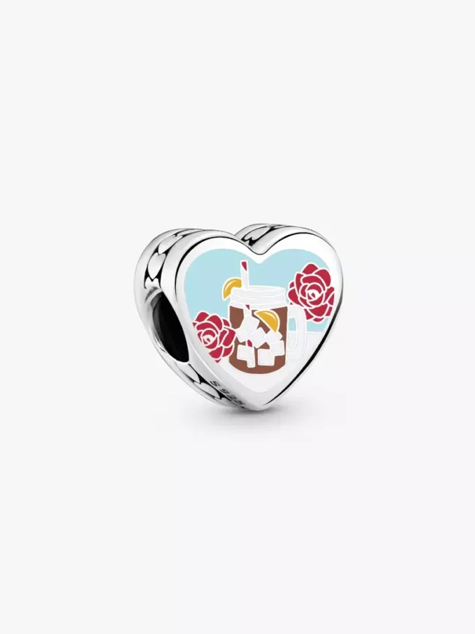Alabama-Herz-Charm aus Sterlingsilber Alabama-Herz-Charm aus Sterlingsilber