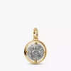 Cupido-Medaillon-Charm aus Sterlingsilber, 14-karätig vergoldet Cupido-Medaillon-Charm aus Sterlingsilber, 14-karätig vergoldet