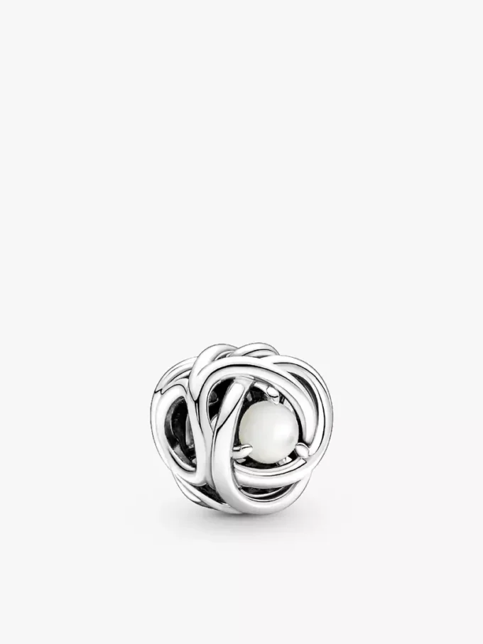 Anhänger-Set „June Birthstone Eternity Circle O Pendant“ (3er-Set)