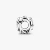 April Clear Eternity Circle Charm aus Sterlingsilber April Clear Eternity Circle Charm aus Sterlingsilber