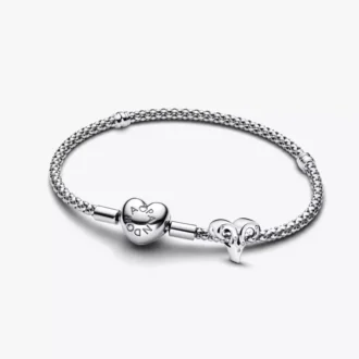 Aries-Sternzeichen-Charm-Armband-Set mit 2 Stücken