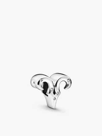 Aries-Sternzeichen-Charm-Armband-Set mit 2 Stücken