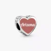 Arizona-Herz-Charm aus Sterlingsilber