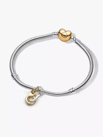 Armband-Set mit 2 miteinander verbundenen Dangle Charms