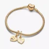 Armband-Set mit teilbarem Herz-Charm für Mutter und Tochter 2 Stück