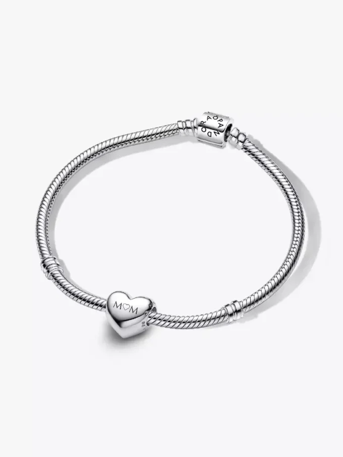 „Be love“ gravierbares Herz-Armband-Set, 2er-Set