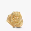 Übergroßer Charm „Rose in Bloom“ mit 14-karätiger Vergoldung Übergroßer Charm „Rose in Bloom“ mit 14-karätiger Vergoldung
