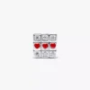 Beweglicher Spielzeugwürfel-Charm aus Sterlingsilber Beweglicher Spielzeugwürfel-Charm aus Sterlingsilber