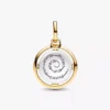 Bienenmedaillon-Charm aus Sterlingsilber, 14-karätig vergoldet Bienenmedaillon-Charm aus Sterlingsilber, 14-karätig vergoldet