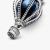 Blauer Heißluftballon-Reise-Charm – Sterlingsilber Blauer Heißluftballon-Reise-Charm – Sterlingsilber