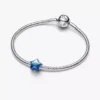 Blaues Stern-Charm aus Sterlingsilber Blaues Stern-Charm aus Sterlingsilber