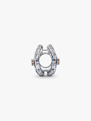 Blaues Stiefmütterchen-Charm – Sterlingsilber Blaues Stiefmütterchen-Charm – Sterlingsilber