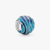 Blue Wave Charm – Sterlingsilber Blue Wave Charm – Sterlingsilber