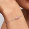Bogenketten-Armband aus Sterlingsilber Bogenketten-Armband aus Sterlingsilber