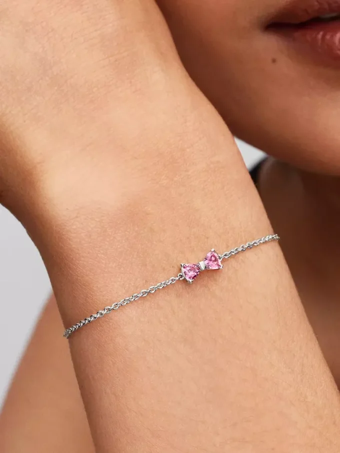 Bogenketten-Armband aus Sterlingsilber Bogenketten-Armband aus Sterlingsilber