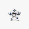 Bold Sparkling Star Charm – Sterlingsilber