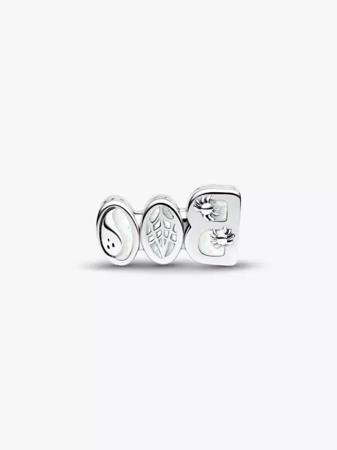 Boo-Charm aus Sterlingsilber, der im Dunkeln leuchtet Boo-Charm aus Sterlingsilber, der im Dunkeln leuchtet