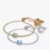 Bridgerton Freundschafts-Tennisarmband-Duo, 2er-Set Bridgerton Freundschafts-Tennisarmband-Duo, 2er-Set