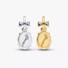Bridgerton Schmetterling & Biene – teilbarer Dangle Charm aus Sterlingsilber, 14-karätig vergoldet Bridgerton Schmetterling & Biene – teilbarer Dangle Charm aus Sterlingsilber, 14-karätig vergoldet