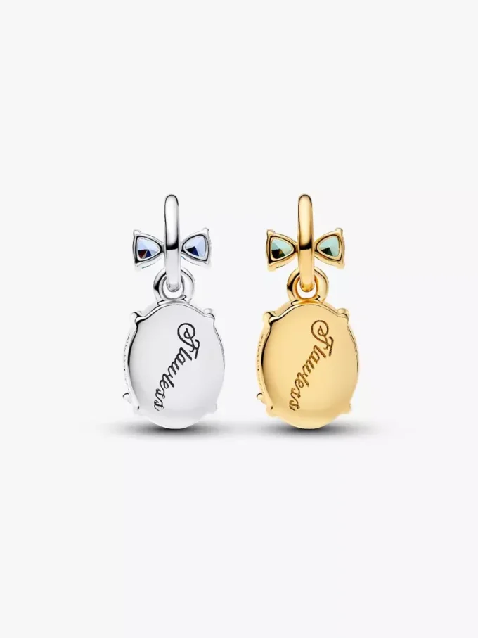 Bridgerton Schmetterling & Biene – teilbarer Dangle Charm aus Sterlingsilber, 14-karätig vergoldet Bridgerton Schmetterling & Biene – teilbarer Dangle Charm aus Sterlingsilber, 14-karätig vergoldet