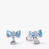 Bridgerton-Schmuckset mit blauer Schleife, 2er-Set