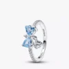 Bridgerton-Schmuckset mit blauer Schleife, 2er-Set