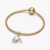 Bridgerton-Teebeutel-Dangle Charm aus Sterlingsilber, 14-karätig vergoldet Bridgerton-Teebeutel-Dangle Charm aus Sterlingsilber, 14-karätig vergoldet