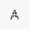Buchstabe A Alphabet-Charm aus Sterlingsilber Buchstabe A Alphabet-Charm aus Sterlingsilber