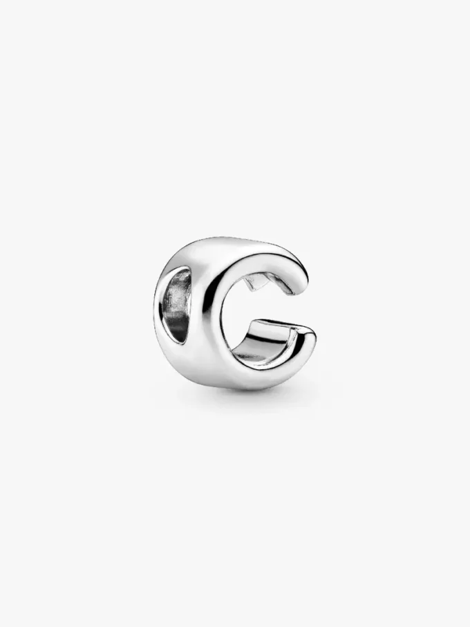 Buchstabe C Alphabet-Charm aus Sterlingsilber Buchstabe C Alphabet-Charm aus Sterlingsilber