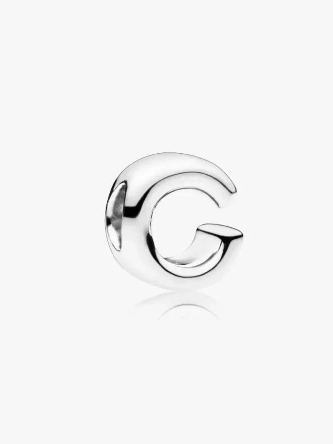 Buchstabe C Alphabet-Charm aus Sterlingsilber Buchstabe C Alphabet-Charm aus Sterlingsilber