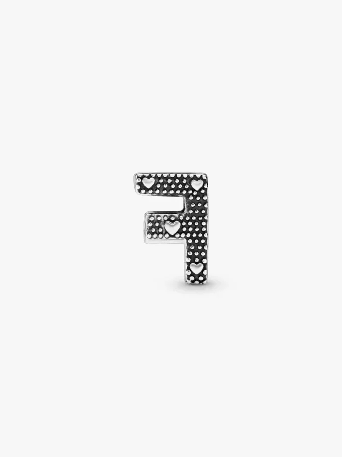 Buchstabe F Alphabet-Charm aus Sterlingsilber Buchstabe F Alphabet-Charm aus Sterlingsilber