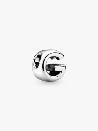 Buchstabe G Alphabet-Charm aus Sterlingsilber