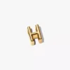 Buchstabe H Alphabet-Charm, 14 Karat vergoldet Buchstabe H Alphabet-Charm, 14 Karat vergoldet