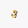 Buchstabe J Alphabet-Charm, 14 Karat vergoldet Buchstabe J Alphabet-Charm, 14 Karat vergoldet