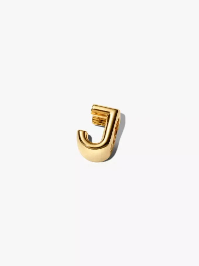 Buchstabe J Alphabet-Charm, 14 Karat vergoldet Buchstabe J Alphabet-Charm, 14 Karat vergoldet