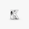 Buchstabe K Alphabet-Charm aus Sterlingsilber Buchstabe K Alphabet-Charm aus Sterlingsilber