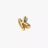 Buchstabe K als Alphabet-Charm, 14-karätig vergoldet Buchstabe K als Alphabet-Charm, 14-karätig vergoldet