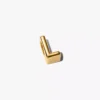 Buchstabe L als Alphabet-Charm, 14-karätig vergoldet Buchstabe L als Alphabet-Charm, 14-karätig vergoldet