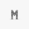 Buchstabe M Alphabet-Charm aus Sterlingsilber Buchstabe M Alphabet-Charm aus Sterlingsilber