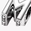 Buchstabe M Alphabet-Charm aus Sterlingsilber Buchstabe M Alphabet-Charm aus Sterlingsilber