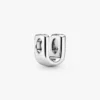 Buchstabe U Alphabet-Charm aus Sterlingsilber Buchstabe U Alphabet-Charm aus Sterlingsilber