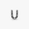 Buchstabe U Alphabet-Charm aus Sterlingsilber Buchstabe U Alphabet-Charm aus Sterlingsilber
