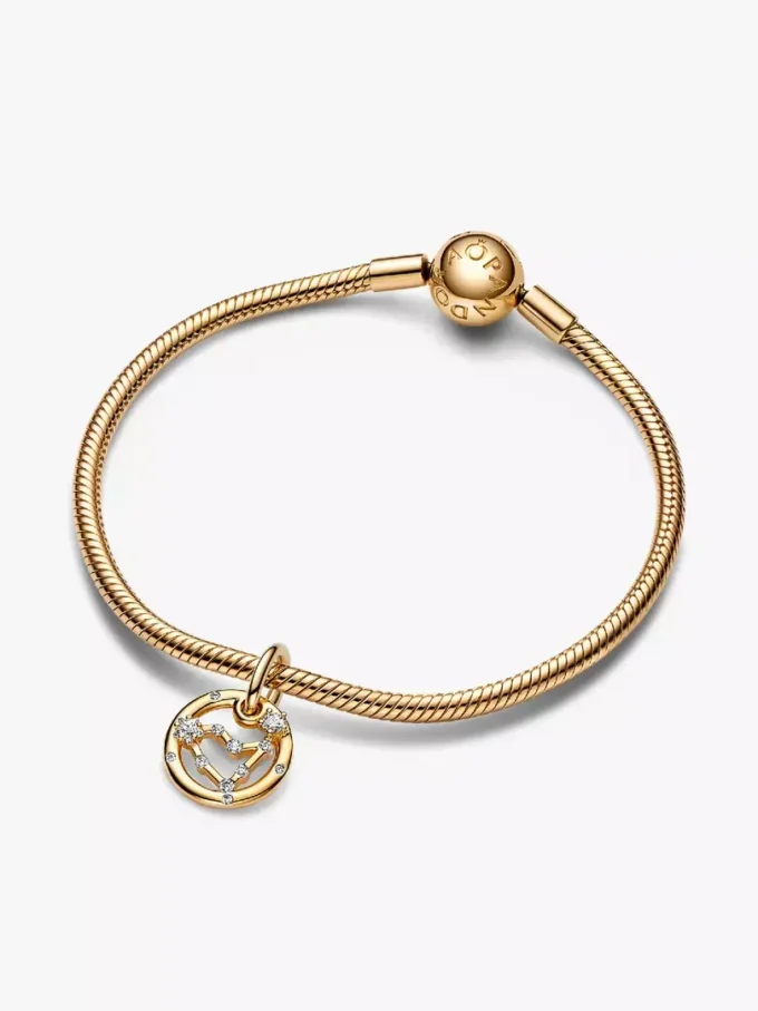 Capricorn Dangle Charm-Armband-Set, 2er-Set Capricorn Dangle Charm-Armband-Set, 2er-Set