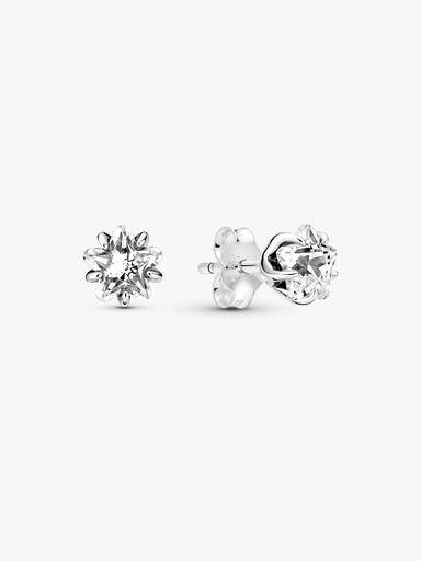Celestial Sparkling Star Ohrringe – Sterlingsilber Celestial Sparkling Star Ohrringe – Sterlingsilber