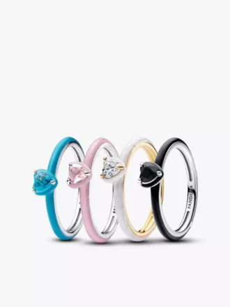 Chakra-Vierer-Ringe, 4er-Set