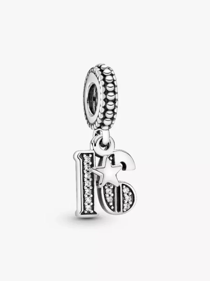 Charm „16th Celebration“ aus Sterlingsilber Charm „16th Celebration“ aus Sterlingsilber