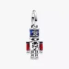Beweglicher Nussknacker-Dangle Charm aus Sterlingsilber Beweglicher Nussknacker-Dangle Charm aus Sterlingsilber