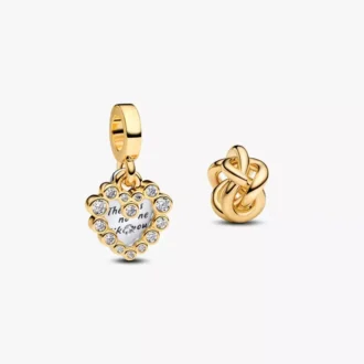 Charm-Duo „Golden Mother’s Love“ 2er-Set